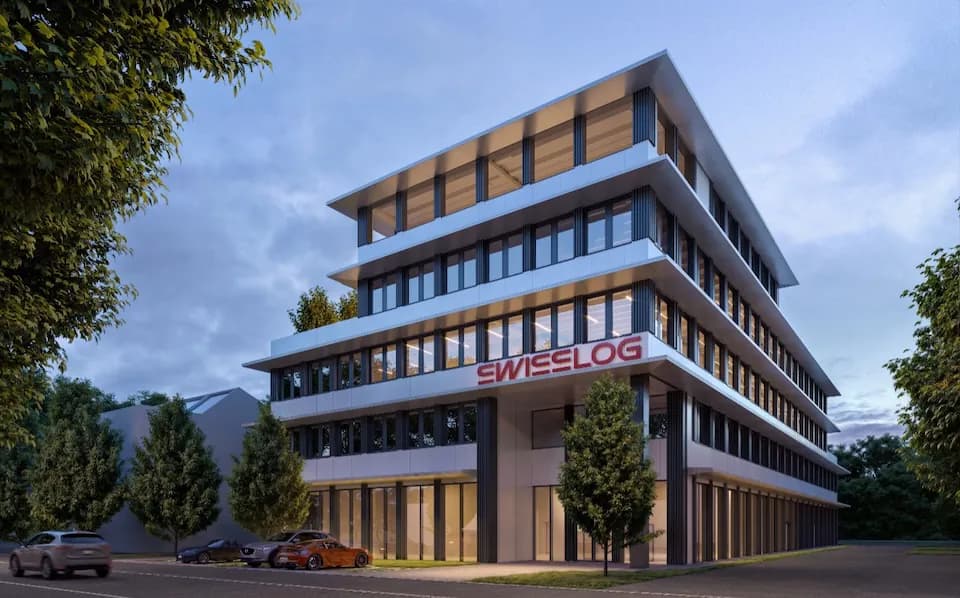 Ansicht: 2403 KOWE Neubau Bürogebäude und Parkhaus, Aarau