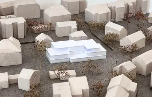Ansicht: Ersatz Neubau Dr. Augustin-Haus