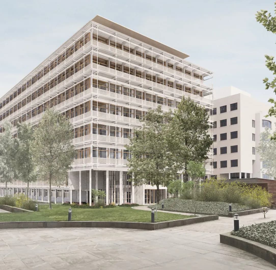 Ansicht: Büro- und Laborgebäude PKL 135 «FLOW», Basel-Stadt