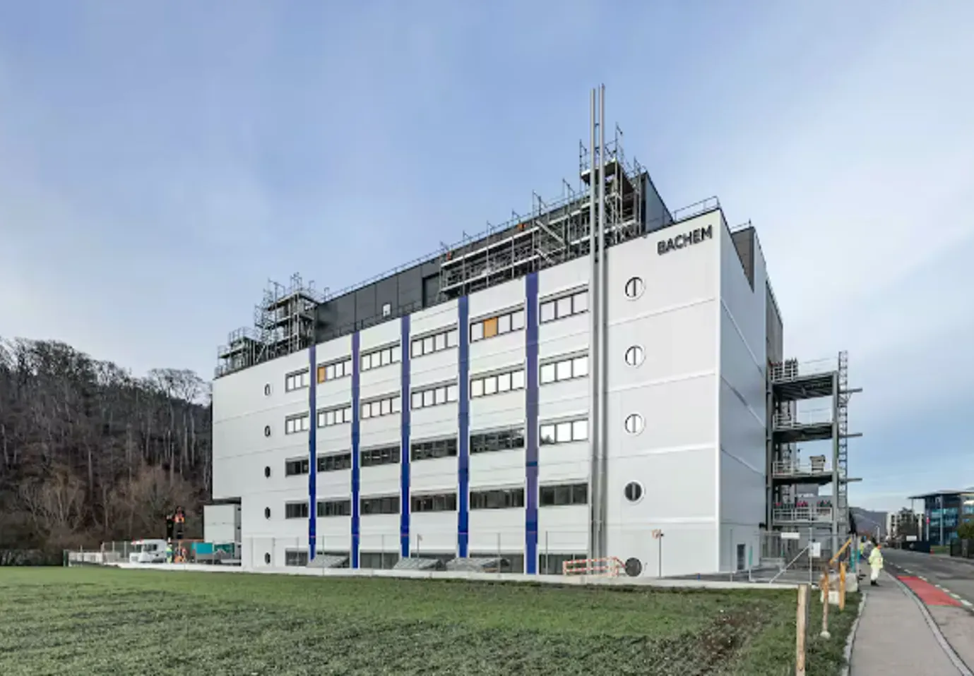 Ansicht: Neubau Gebäude K, Bachem AG, Bubendorf