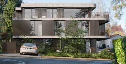 Ansicht: Neubau MFH Weidweg, 6 Eigentumswohnungen