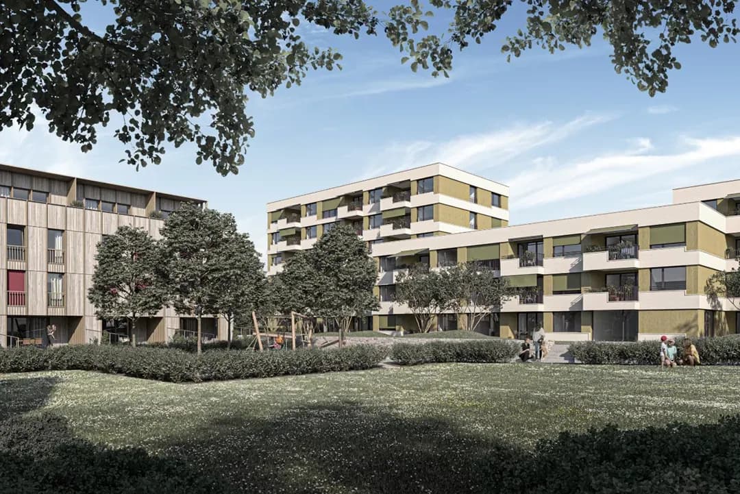 Ansicht: Neubau 4 MFH