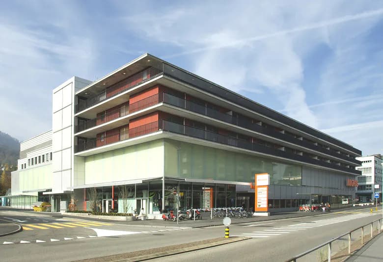 Ansicht: Mieterausbau Müller Markt