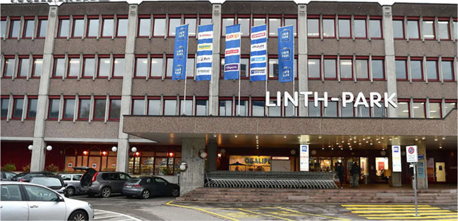 Ansicht: Umbau / Erweiterung Müller Markt
